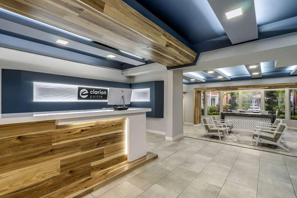 מלון Mango Clarion Pointe Tampa-Brandon Near Fairgrounds And Casino מראה פנימי תמונה